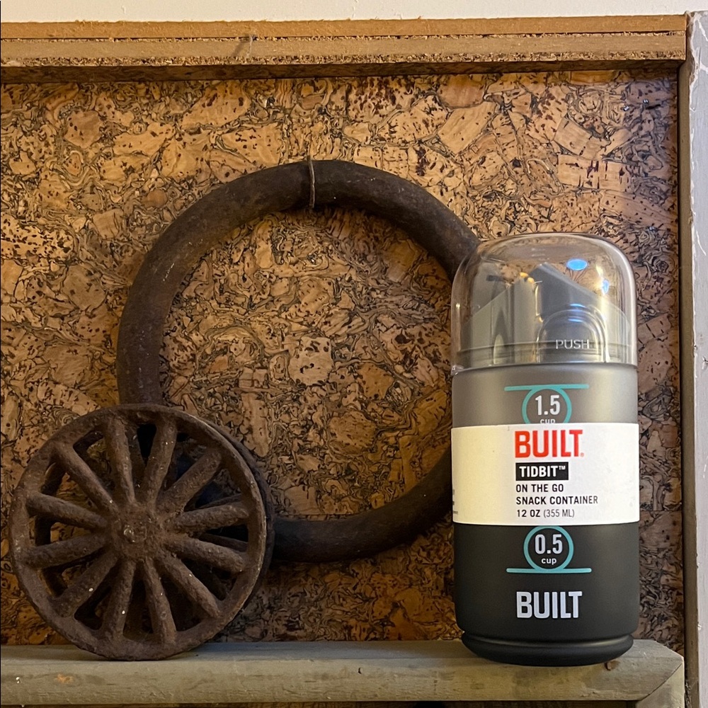 🆕 Built NY TIDBIT on the go snack container, slate ombre, 12oz